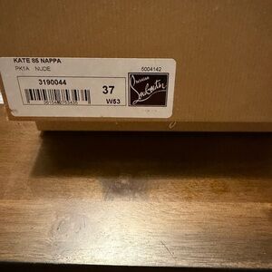 Christian Louboutin Nude Nappa Heels